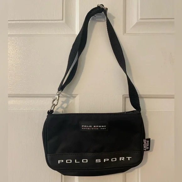 Designer Handbags Depop Ralph Lauren Nylon Hobo Bag Polo Sport